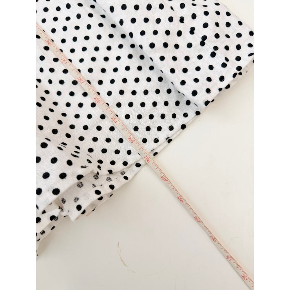 Reformation polka dot linen mini dress - size 6 - Picture 6 of 7